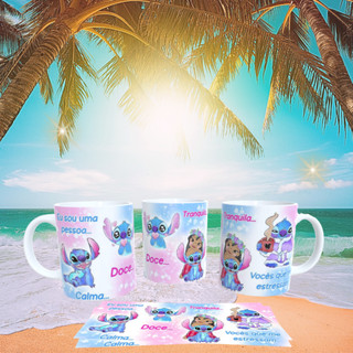 Caneca Personalizada Stitch | Caneca Personalizada | Caneca Para Presente | Caneca Exclusiva | Caneca Polimero 350ml