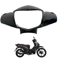 Carenagem Farol Preto Shineray Jet 50cc / 125cc
