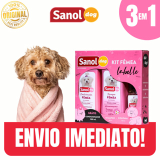 Shampoo para cachorros + condicionador e Colônia Kit banho pet perfumado - Envio Imediato em Oferta na Shopee