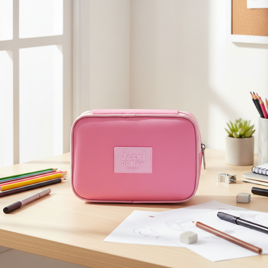 Estojo Box Organizador Escolar com Divisórias e 24 Elásticos em Oferta na Shopee