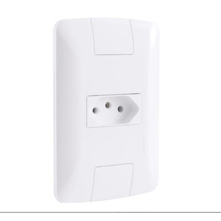 Tramontina Aria Conjunto 1 Tomada 2P+T Aria 4x2 10A 250 V Branco