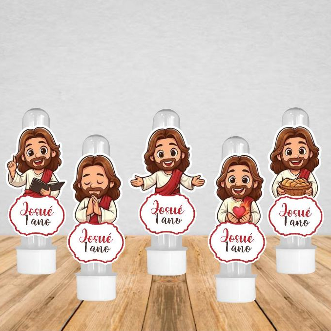 APLIQUES PARA TUBETES JESUS em Oferta na Shopee