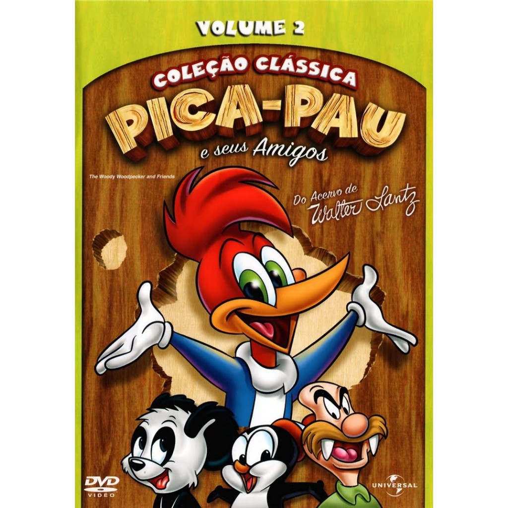 DVD Pica-Pau e seus Amigos: Vol.2 - Disco de Backup!