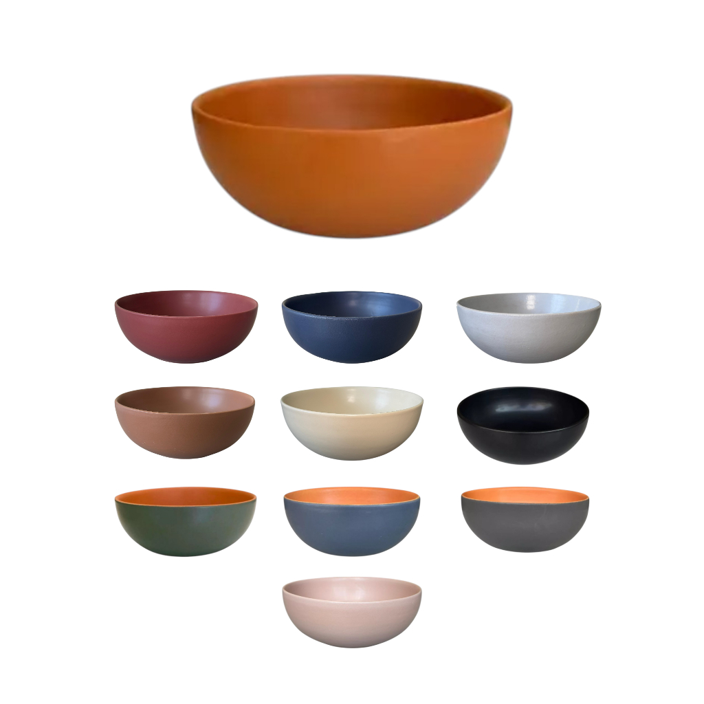 Bowl 900 ml em Cerâmica Rústica Unitário Várias Cores Disponíveis em Oferta na Shopee