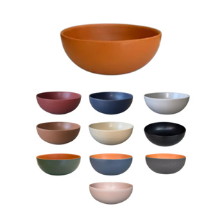 Bowl 900 ml em Cerâmica Rústica Unitário Várias Cores Disponíveis em Oferta na Shopee