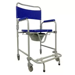 Cadeira De Banho e Higienização Até 150kg Dobrável e Desmontável D45 Dellamed