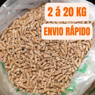 Areia Granulado Higiênico de Madeira para Pets Gatos - de 2 a 20 kg - ENVIO RÁPIDO/TIPO EXPORT/ALTA ABSORÇÃO em Oferta na Shopee