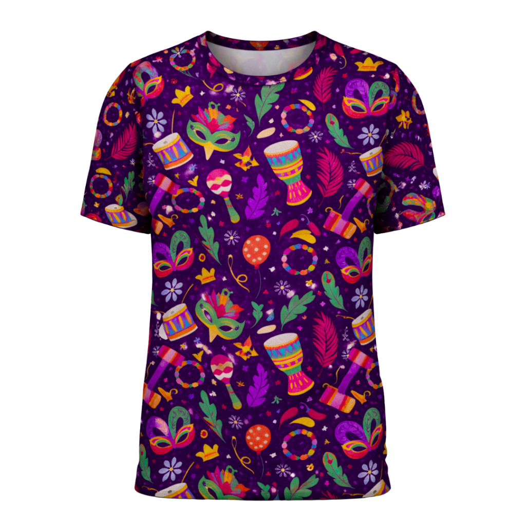 Camiseta Masculina Estampada Verão | Camisa Casual para Festa, Praia e Dia a Dia em Oferta na Shopee