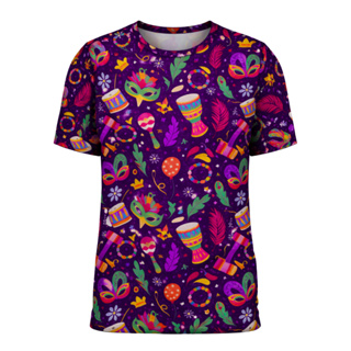 Camiseta Masculina Estampada Verão | Camisa Casual para Festa, Praia e Dia a Dia em Oferta na Shopee