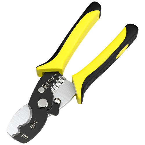 Alicate Decapador e Cortador de Fios Profissional CR-V Ajustável 0,8–2,6mm