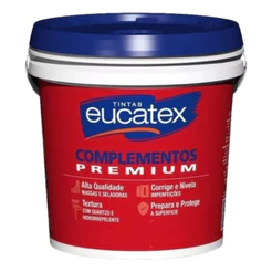 Massa Corrida 1 Kg Eucatex Acabamento Liso Premium Interno