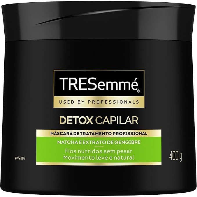 Mascara Tratamento Tresemmé Detox Capilar 400g