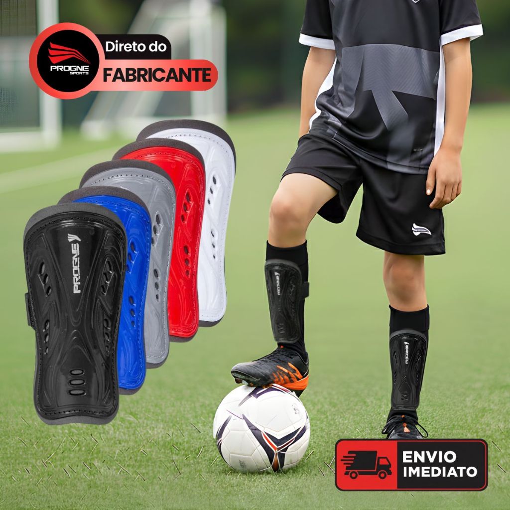 CANELEIRA INFANTIL ULTRA RESISTENTE (7-12 ANOS)  - FUTEBOL CAMPO SOCIETY FUTSAL - PROGNE SPORTS