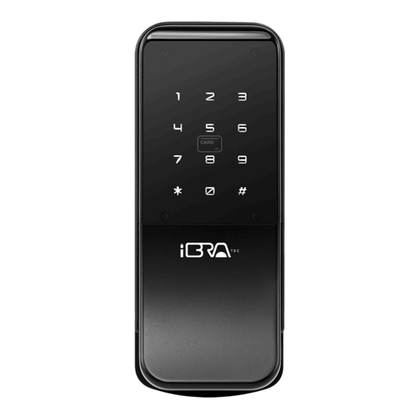 Fechadura Digital Biométrica Sobrepor Ibratec Pro Senha Tag Cartão E Chave Inteligente