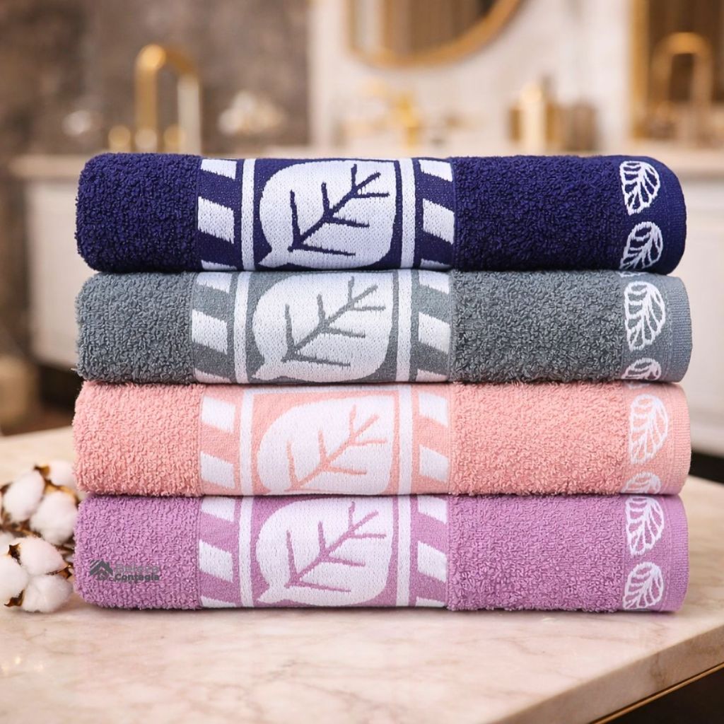 Kit 4 Toalha de banho Grande  Gigante 100% algodão Luxo Linha Premium  Alta absorção 1,35x75 cm em Oferta na Shopee