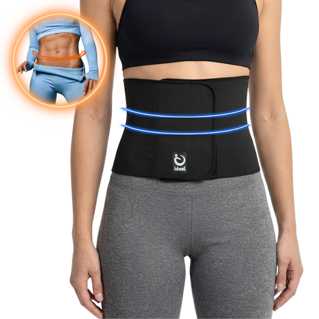 Cinta Modeladora Feminina Masculina Unissex Lombar Coluna  Abdominal Modeladora Estetica Redutora em Oferta na Shopee