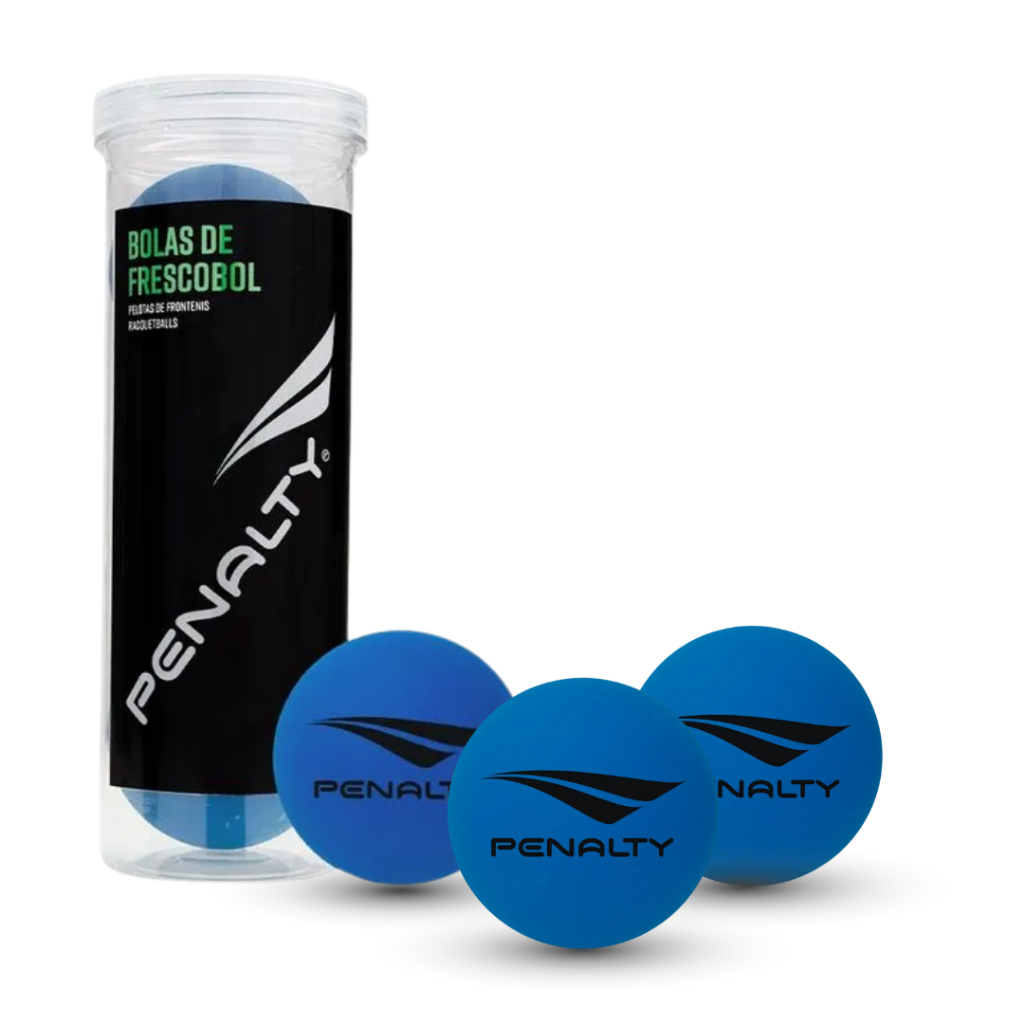 Kit 3 Bolinhas de Frescobol Tênis de Praia Borracha Penalty Speedo