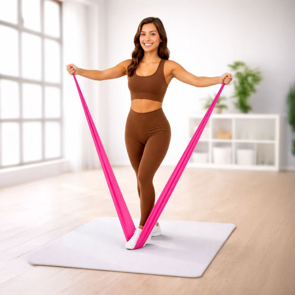 Faixa Elástica Thera Band Fisioterapia Academia Para Exercícios 1,5M Espessura 0.35MM