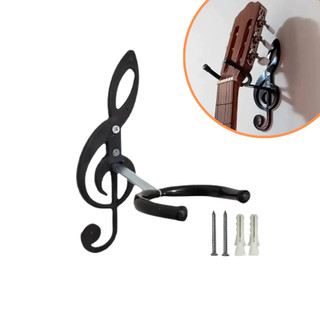 Suporte de Parede Clave de Sol p/ Violão – Decorativo, Seguro e Fácil de Instalar