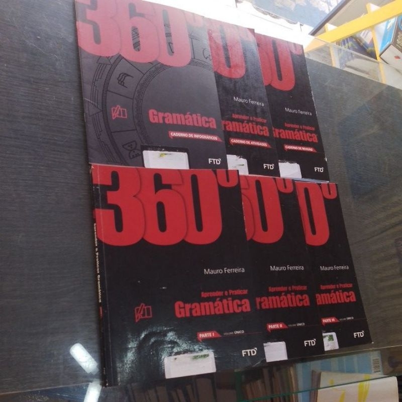 Gramática 360 vol único FTD 4 edição 2015.