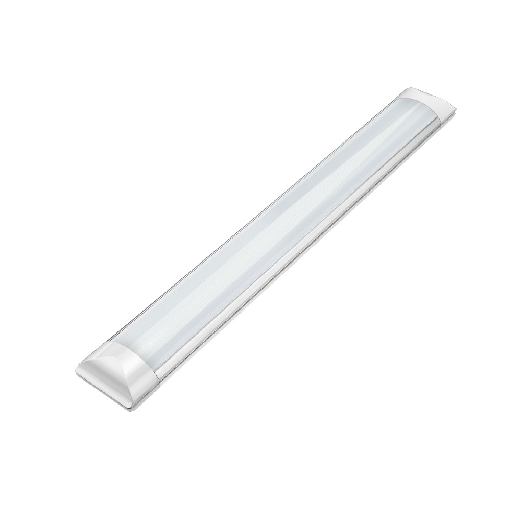 Luminaria slim Led 40w 1M Linear com calha sobrepor em Oferta na Shopee