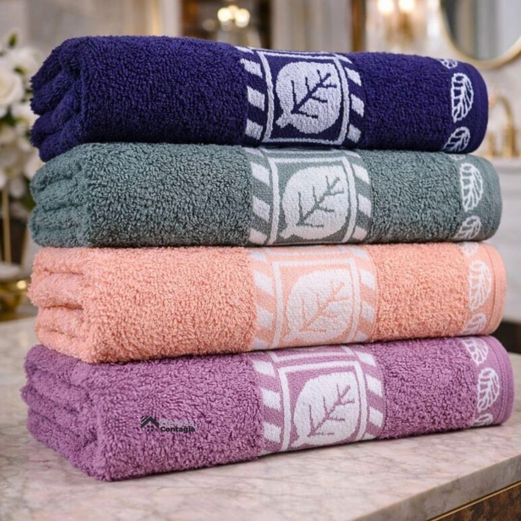 Kit 4 Toalha de Rosto Grande Luxo Bordada Felpuda 100%  Algodão Qualidade - Beleza Contagia em Oferta na Shopee