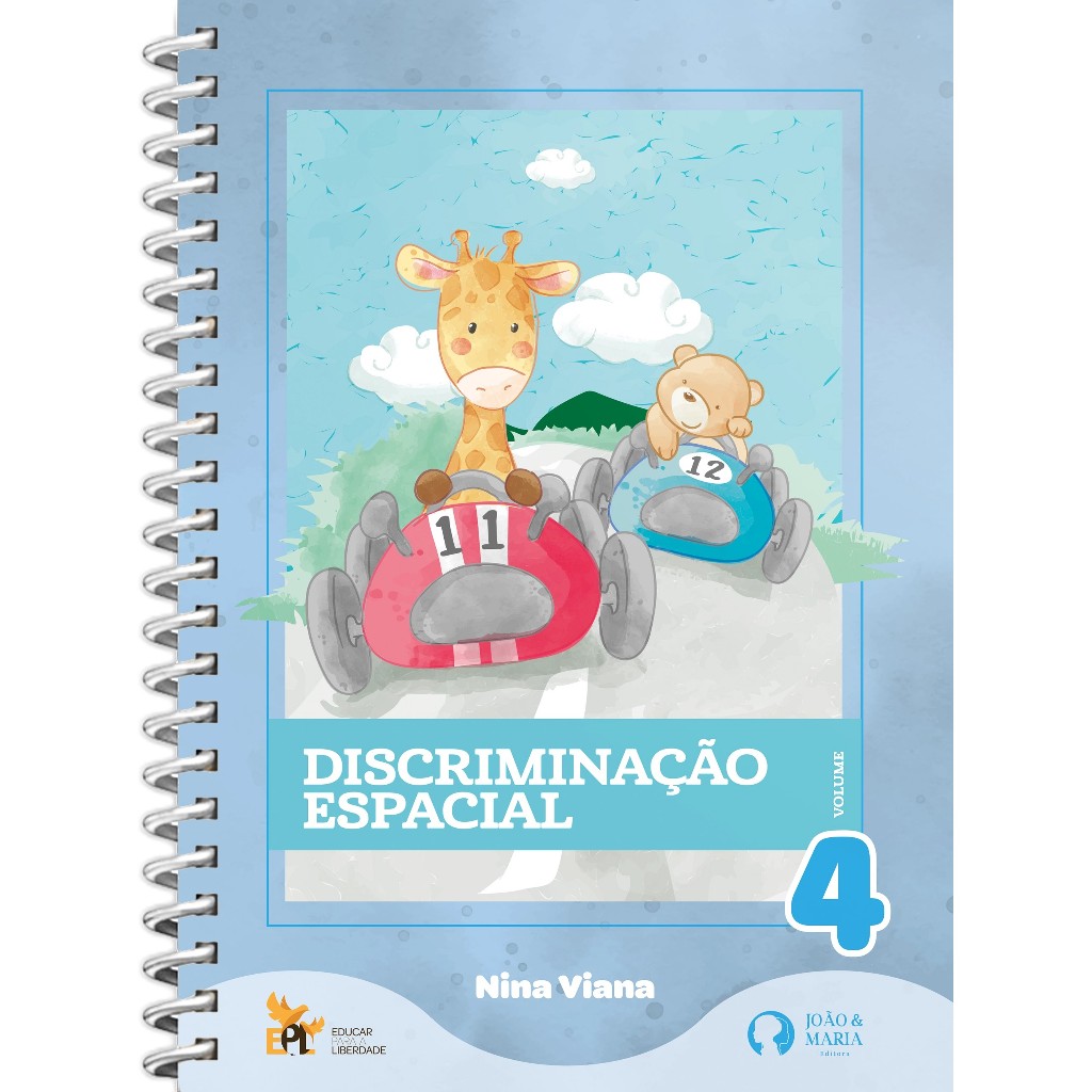 Apostila Antes de Ler Vol 4 Discriminação Espacial Esquerda Direita Noção Espacial Lateralidade Letras Espelhadas