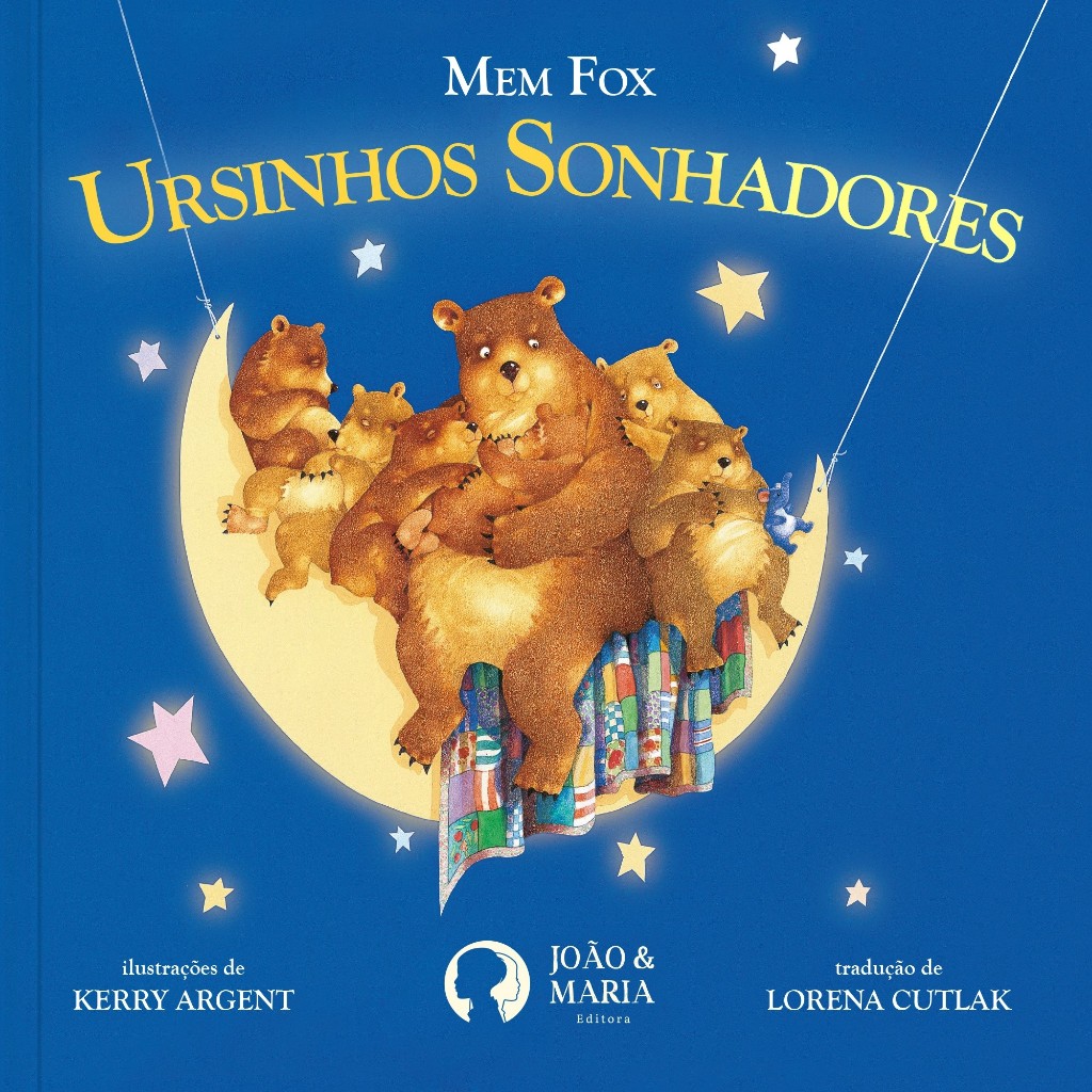 Livro Infantil Ursinhos Sonhadores Mem Fox História para Dormir Leitura em Voz Alta  Afeto Familiar Presente Dormir