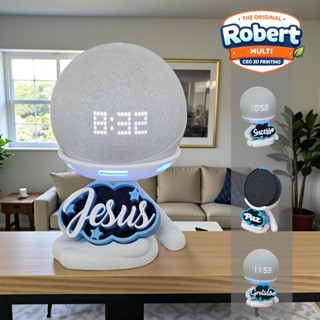 Suporte Alexa Echo Dot 3, 4 e 5. Echo POP e MAX. Coleção Robert Inspire Multiuso Decoração, Presente em Oferta na Shopee