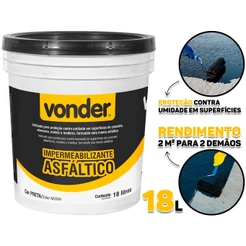 Impermeabilizante Asfaltico 3,6L Vonder