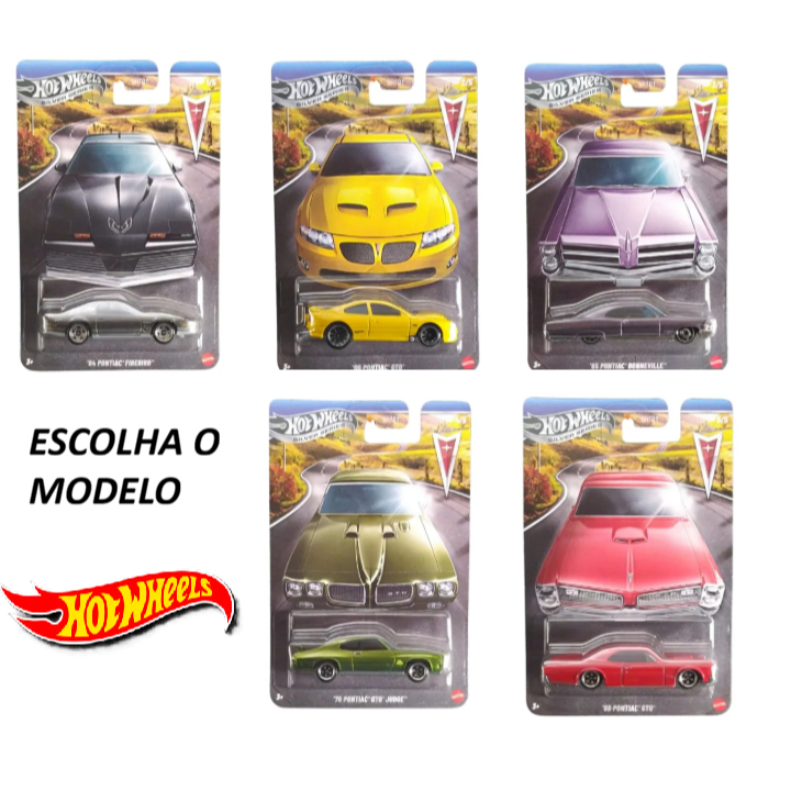 Hot Wheels Silver Series GRT01 Pontiac’s – Mattel Original | 1:64