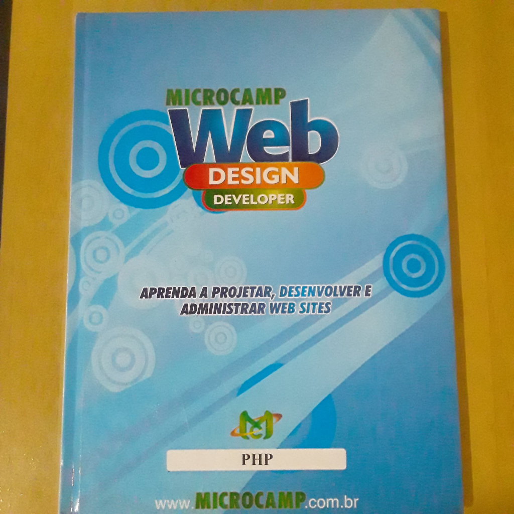PL20 LIVRO MICROCAMP WEB DESIGN DEVELOPER PHP