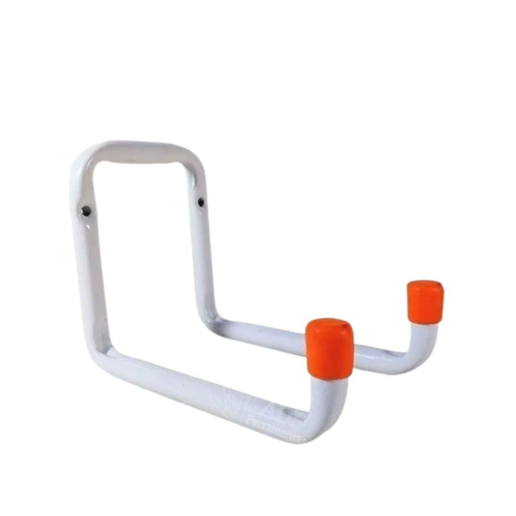 Suporte Multiuso Parede 155mm Aço Reforçado Bicicleta Mangueira Organizador Até 30kg