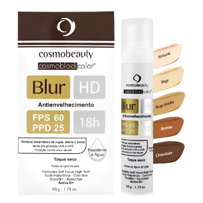 Blur Hd  Fps60 Antienvelhecimento Cosmobeauty 50g Todo Tipo De Pele Dia/noite