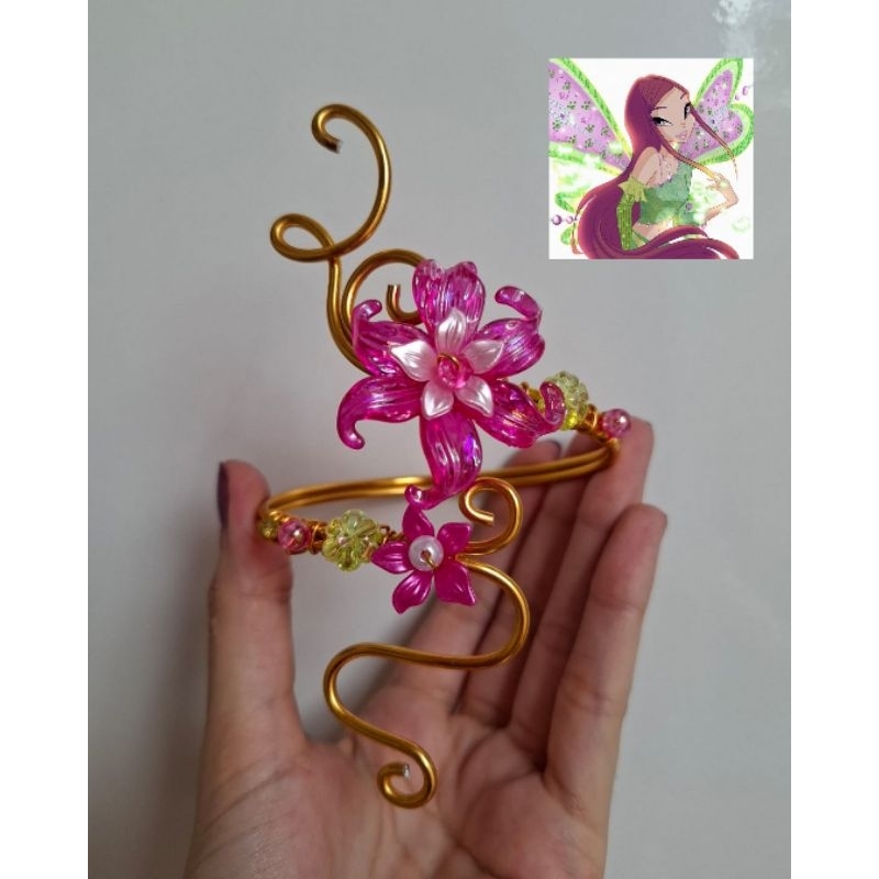 Bracelete Roxy | Acessório Artesanal Winxs
