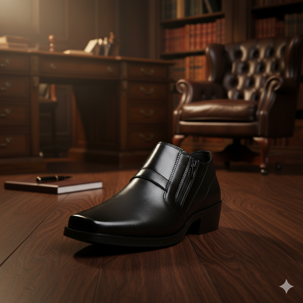 Botinha Masculina Preta ou Marrom Casual Elegante Confortável Premium Antiderrapante em Oferta na Shopee