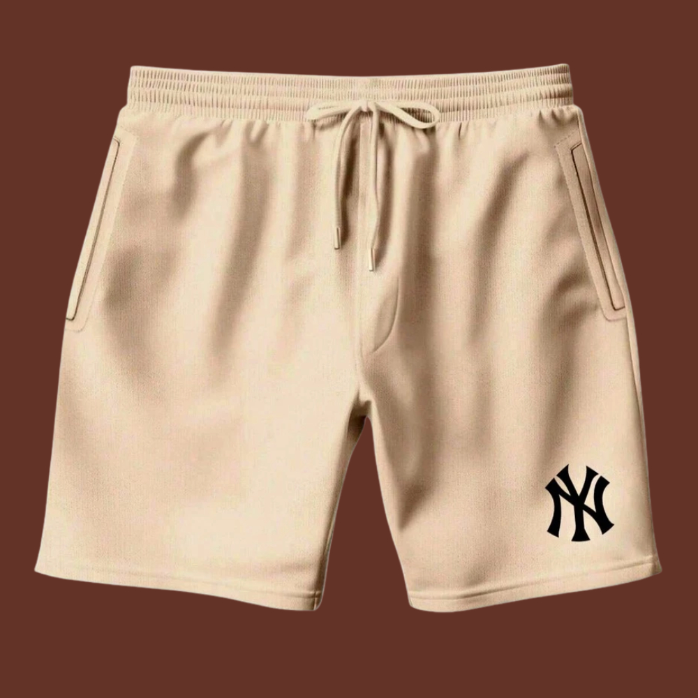 Bermuda Infantil Moletom New york Short Menino Juvenil Para Criança Bermuda Moletom Estampado Premium