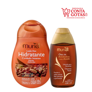 Kit Loção Deo Hidratante Muriel 200ml + Óleo Corporal Muriel 100ml Escolha a Fragrância em Oferta na Shopee