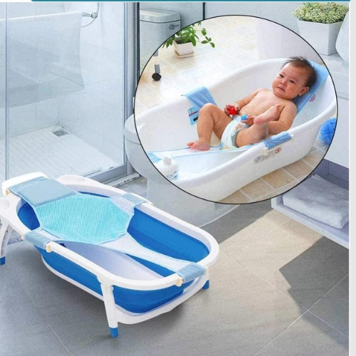 Rede de Proteção para Banheira Bebê Universal com Apoio de Segurança