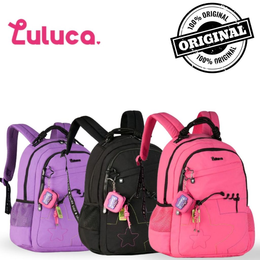 Mochila de Costas Oficial Luluca – 17,5″ | LU27030