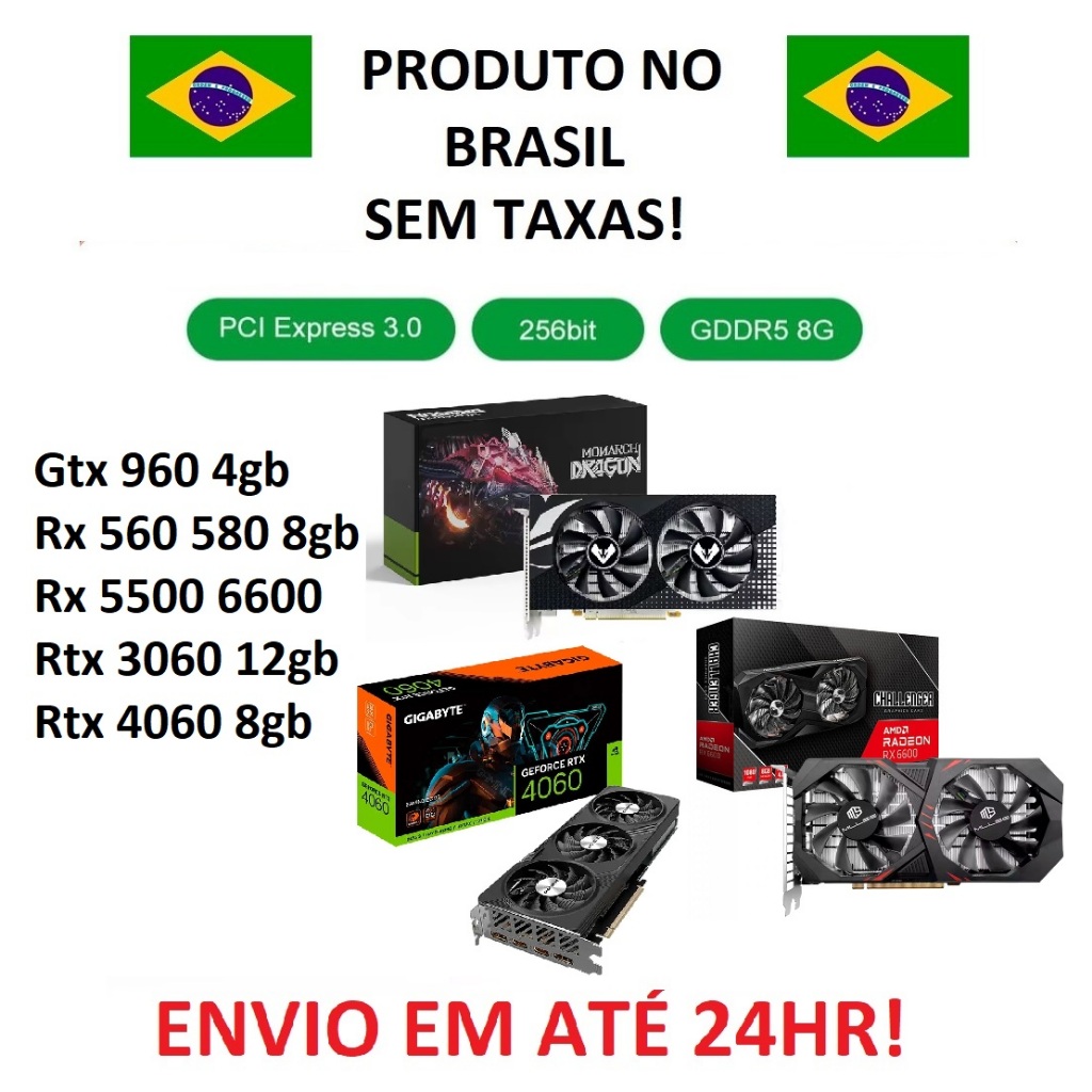 Placa de Vídeo Rx 5500 em Oferta | Shopee 2026