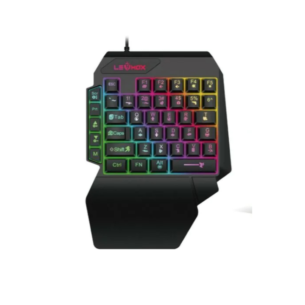 Mini Teclado Com Fio Gamer RGB LEHMOX LEY 2083