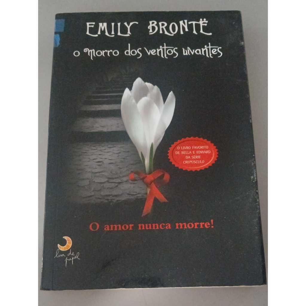 Livro - O Morro dos Ventos Uivantes ator Emily Brontë