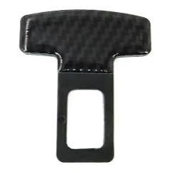 Fivela Cinto Anti Som Sonoro Carbono Preto Universal