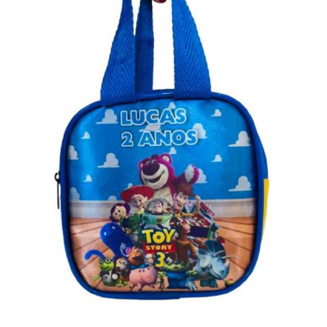 Bolsinha Necessaire Lembrancinha Personalizada para Festa e Aniversário - Qualquer Tema