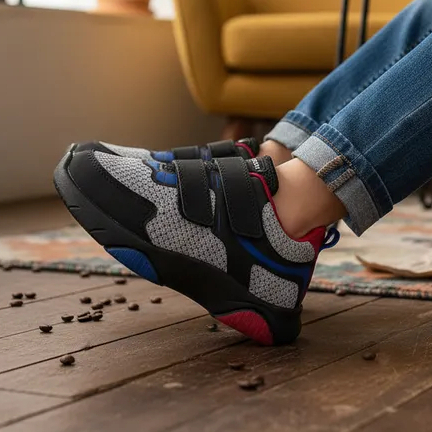 Tênis Escolar Fechamento Pratico Dia a Dia Leve Macio em Oferta na Shopee