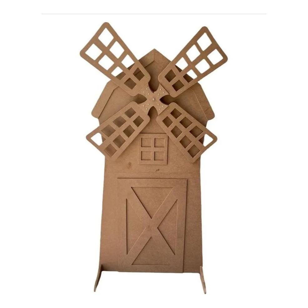 Moinho decoração de festa - Painel em mdf