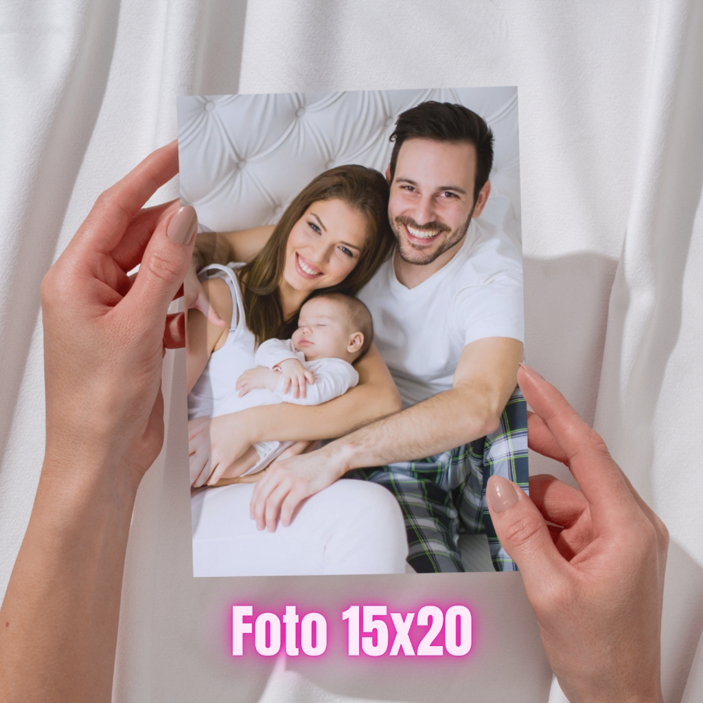 Foto Tamanho 15x20 Personalizada Fotográfia Impressão