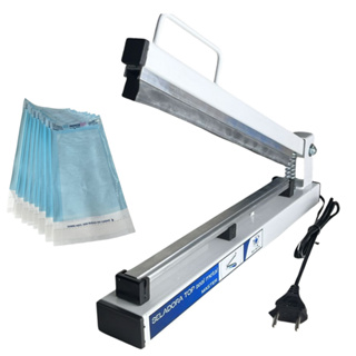 Seladora Papel Grau Cirúrgico Autoclave 30cm Bivolt + Brinde 10 Envelope 9x23 Bobina Odontologia em Oferta na Shopee