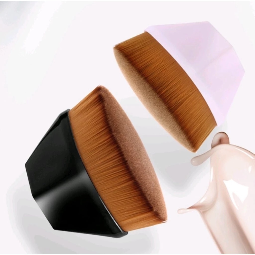 Pincéis De Base Corretivo hexagonal Cream Para Maquiagem Rápida Facial